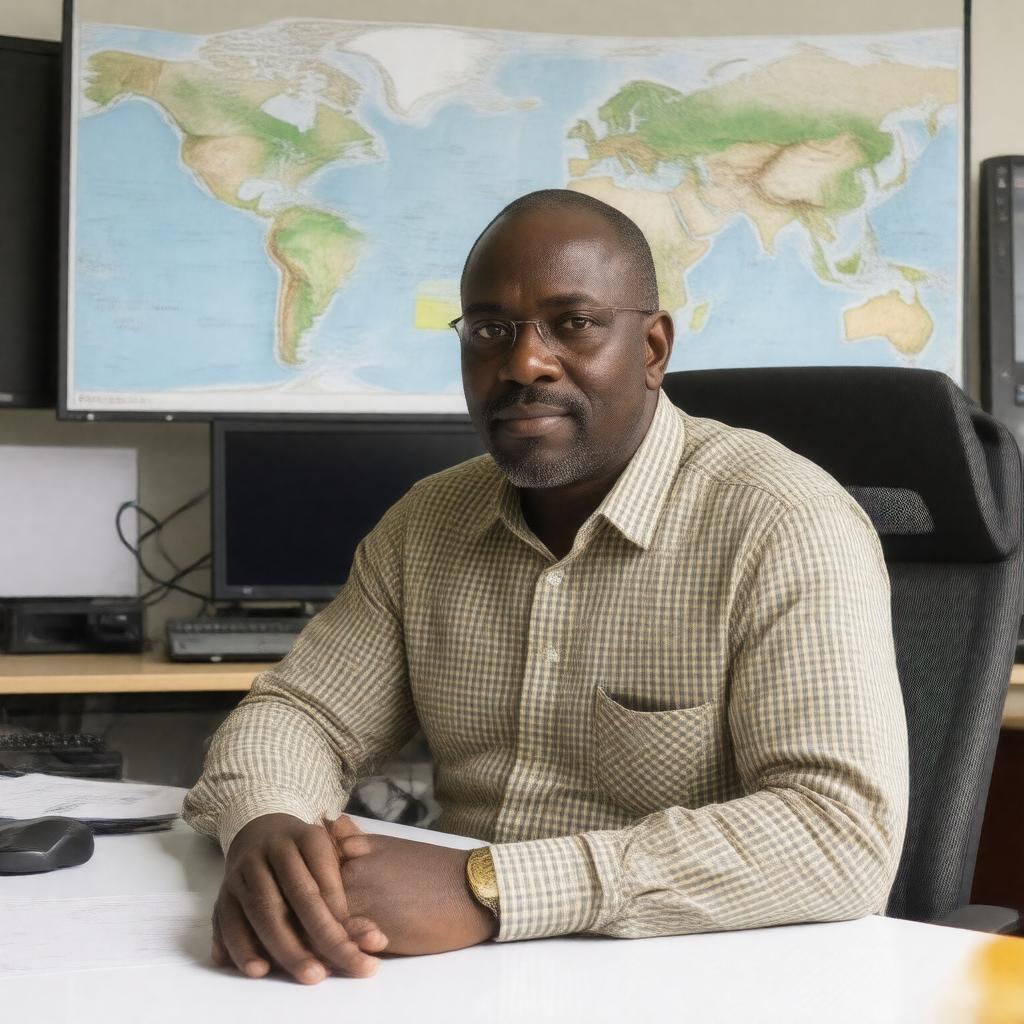 Click to view larger image AI-created image of Hussein Farah