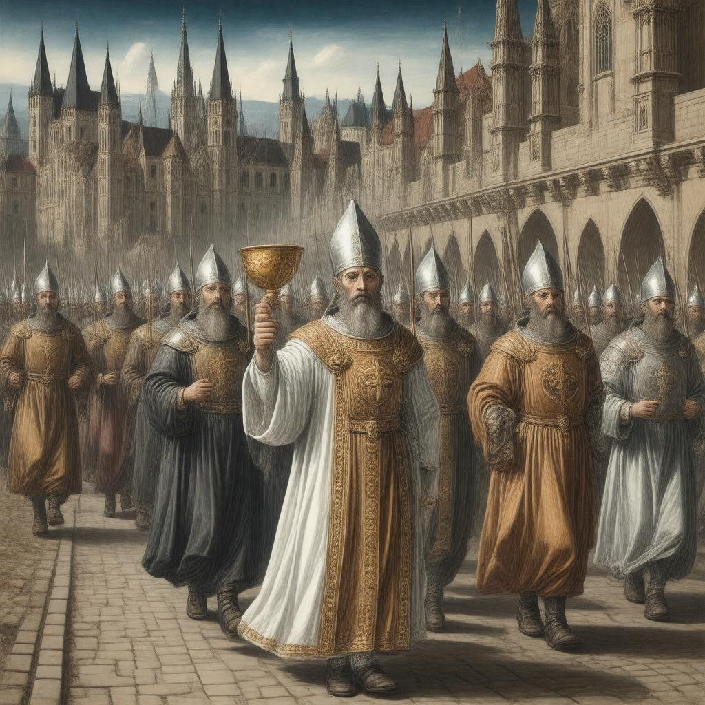 AI-created image of Hussites