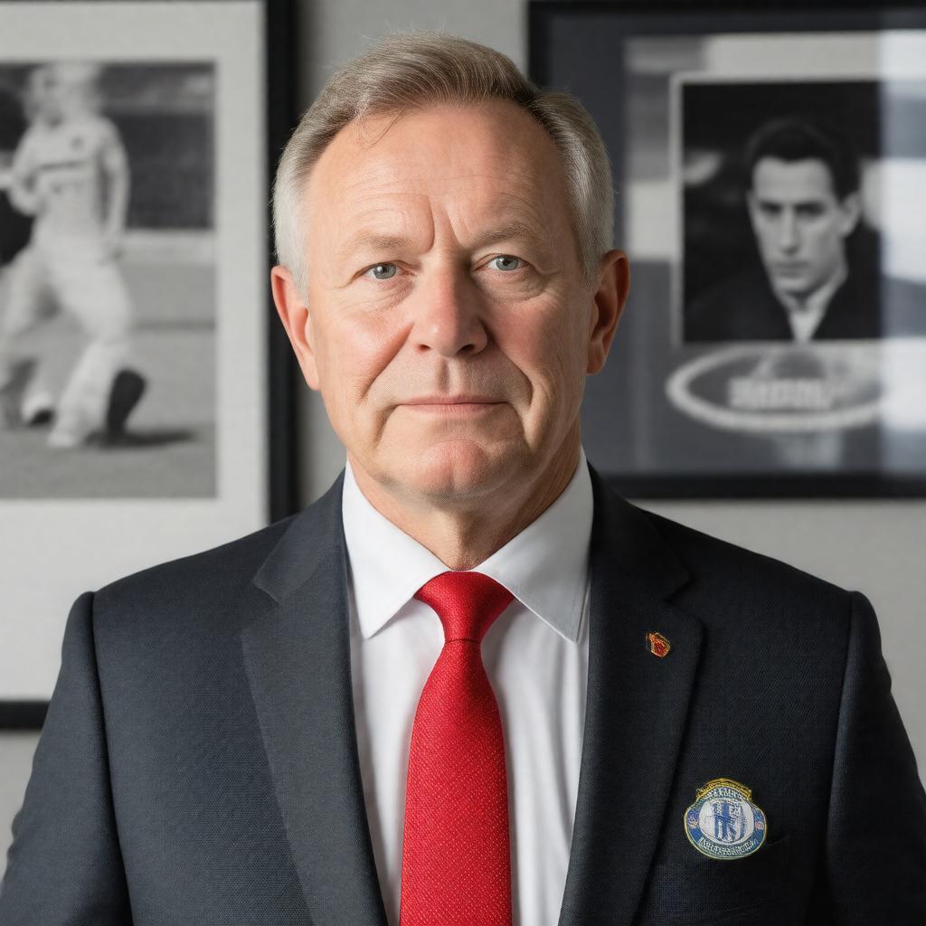 AI-created image of Huw Jennings