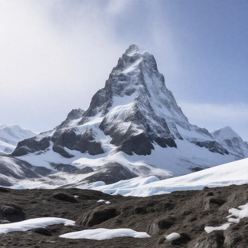 AI-created image of Hvannadalshnúkur