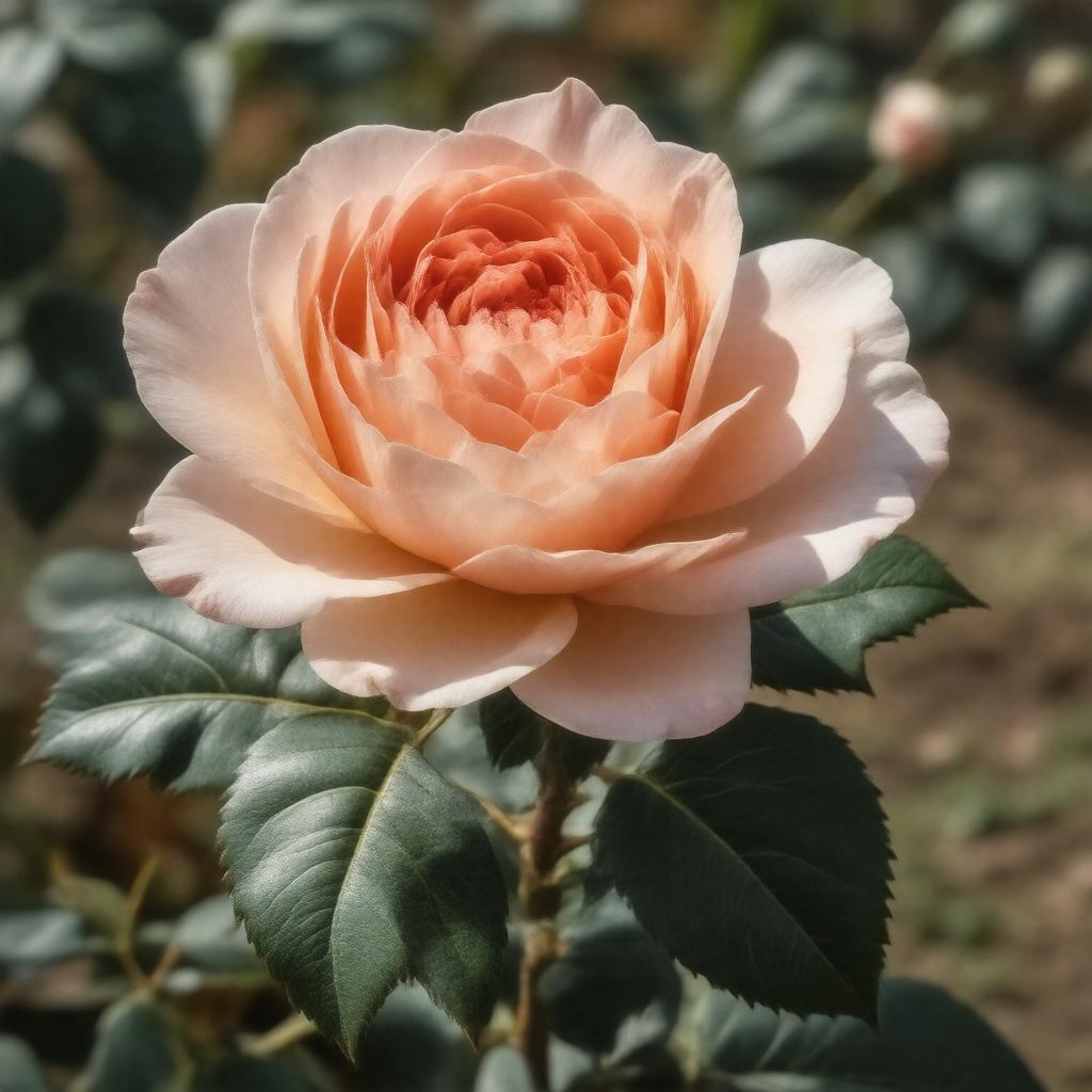 AI-created image of Hybrid tea rose