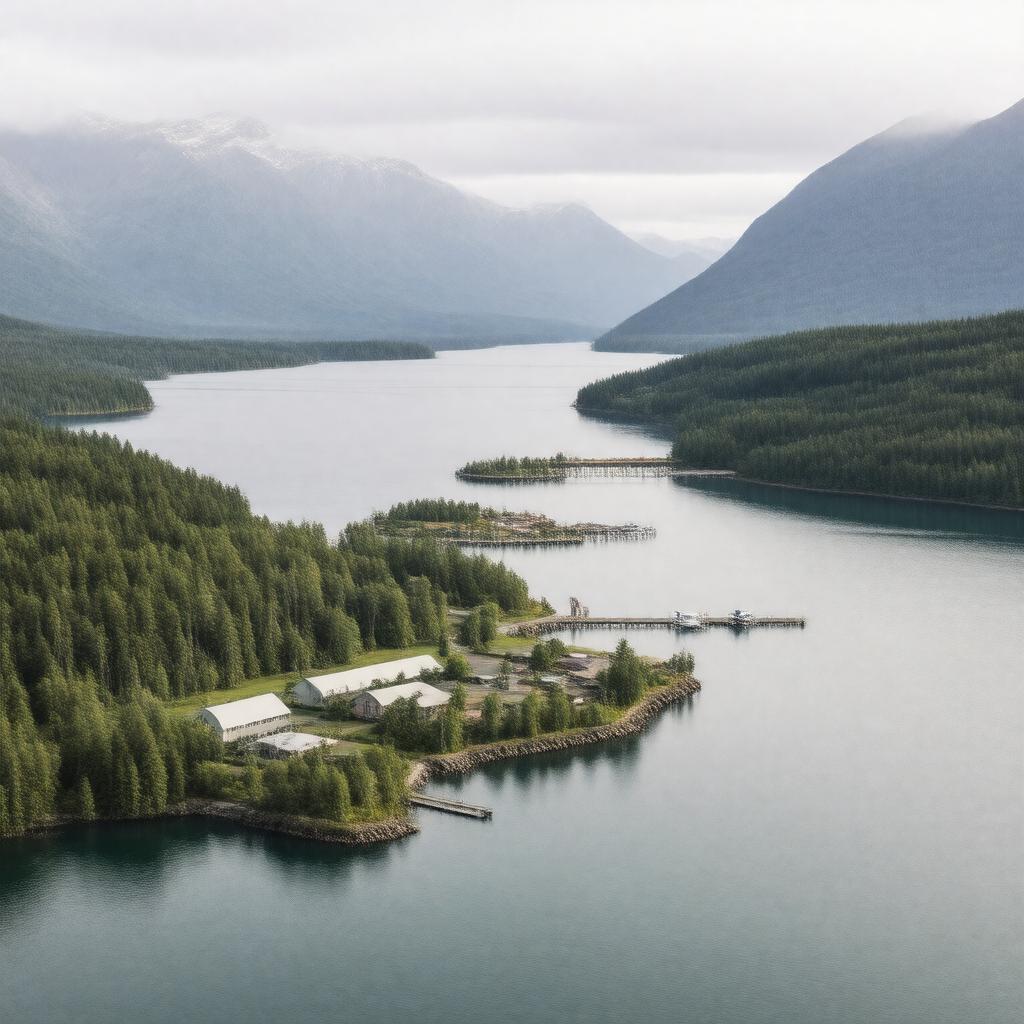 AI-created image of Hydaburg