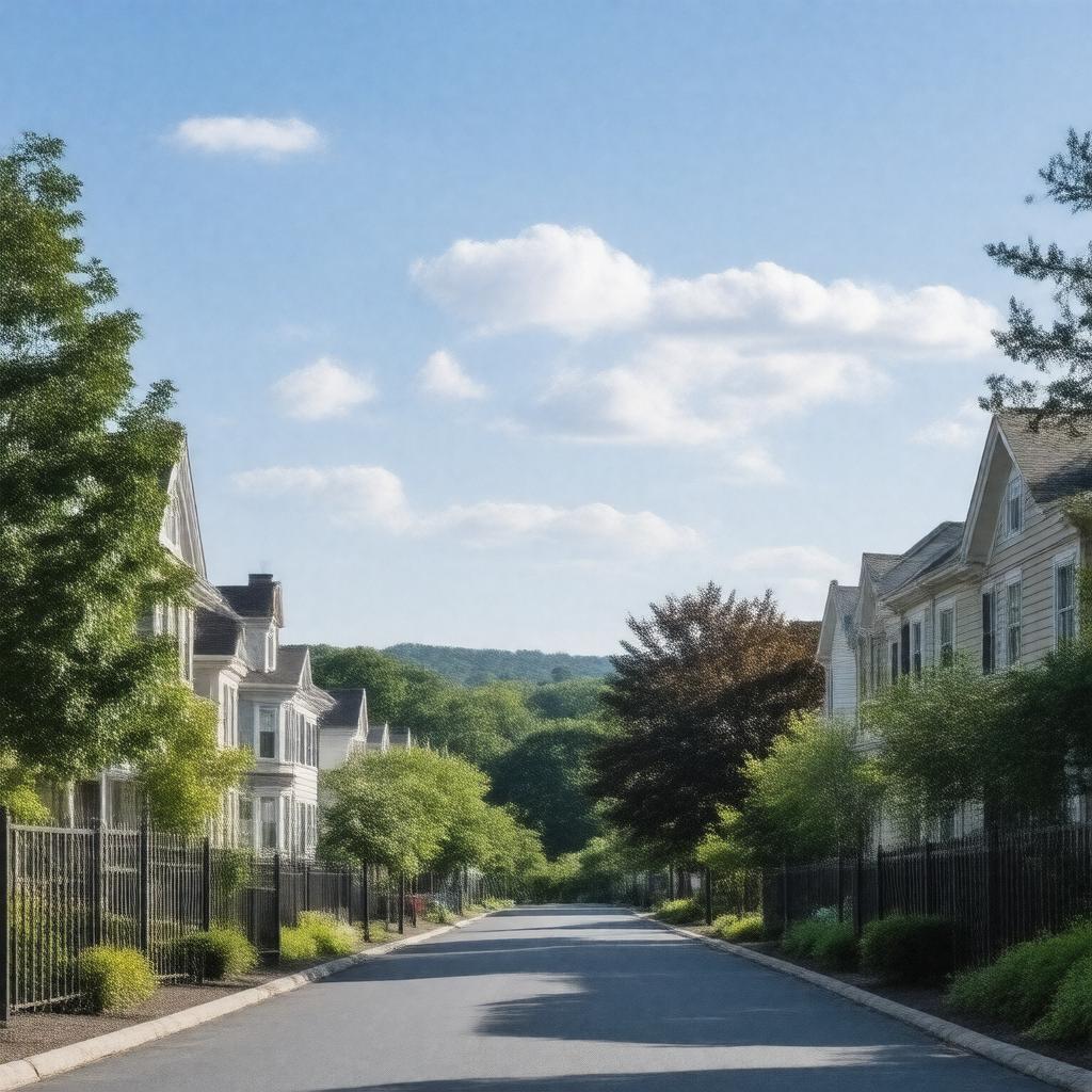 AI-created image of Hyde Park, Boston