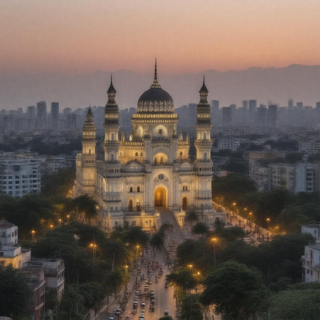 AI-created image of Hyderabad