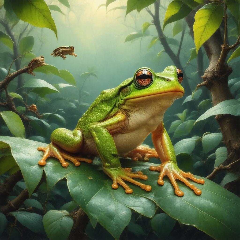 AI-created image of Hylidae