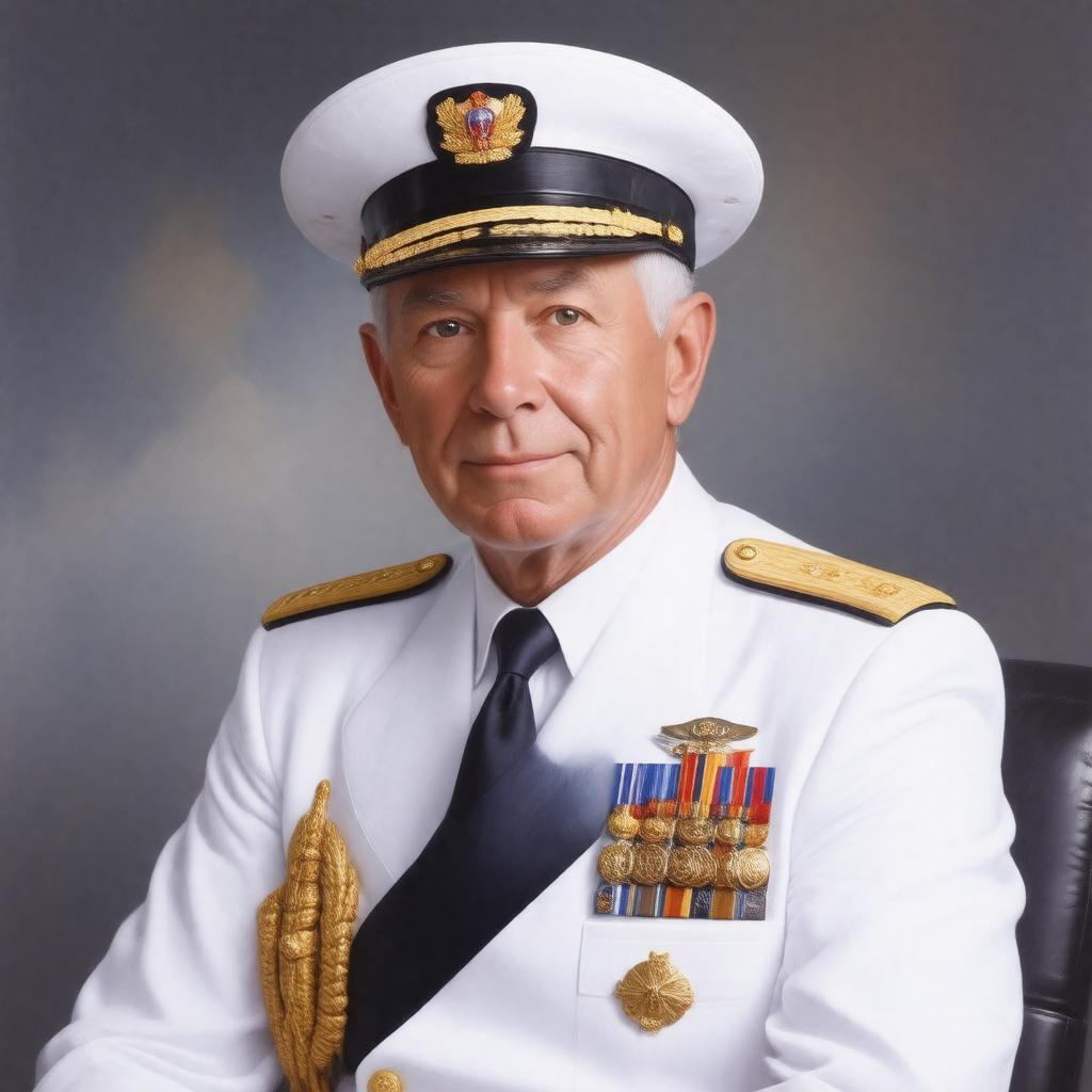 AI-created image of Hyman George Rickover