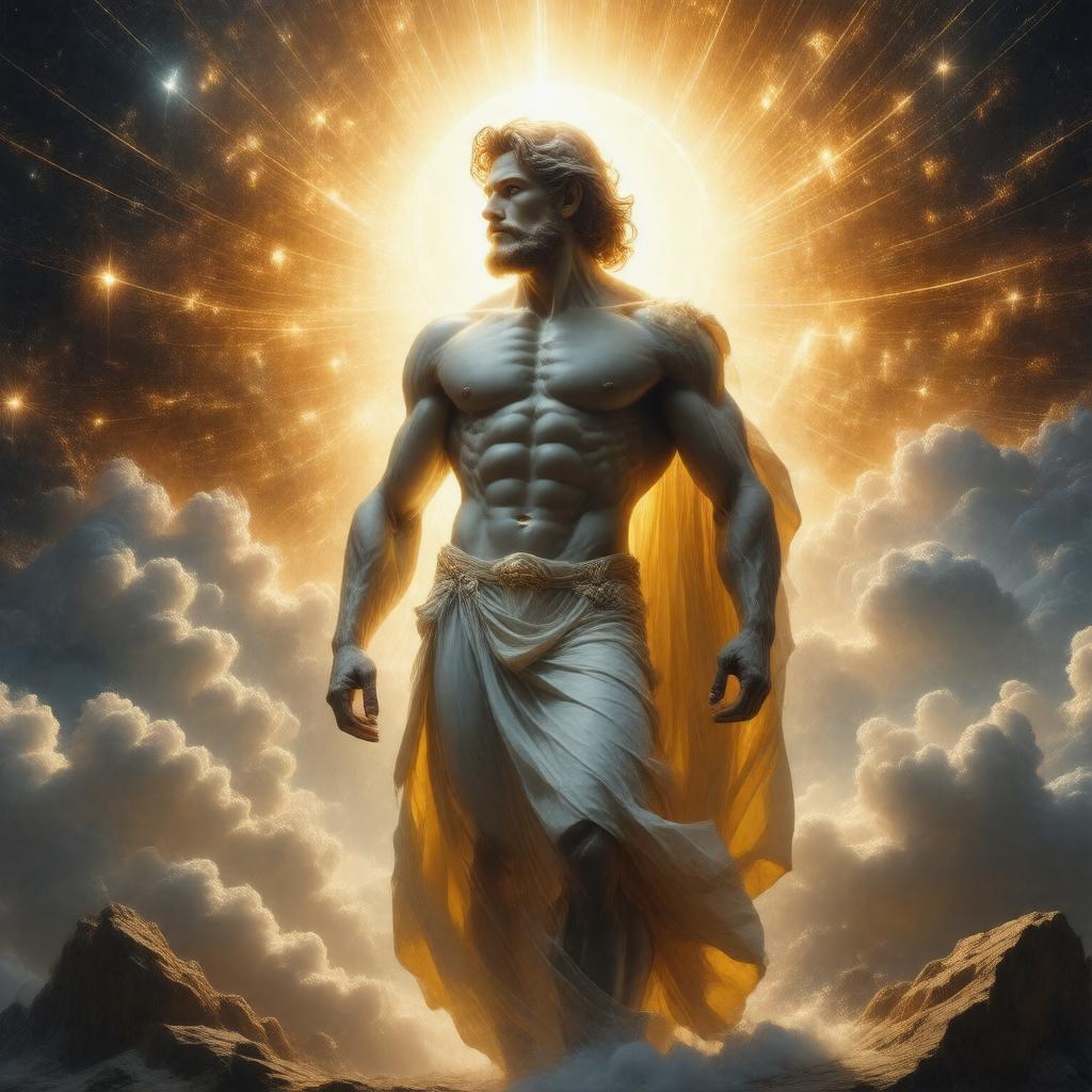 AI-created image of Hyperion (mythology)