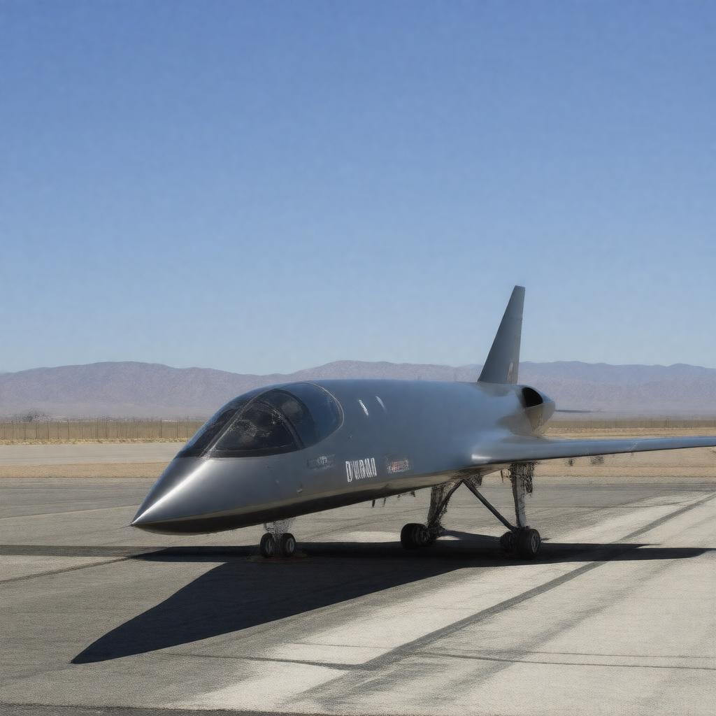 AI-created image of Hypersonic Technology Vehicle 2