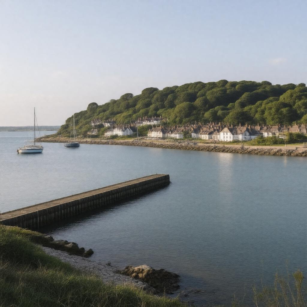 AI-created image of Hythe, Hampshire, England