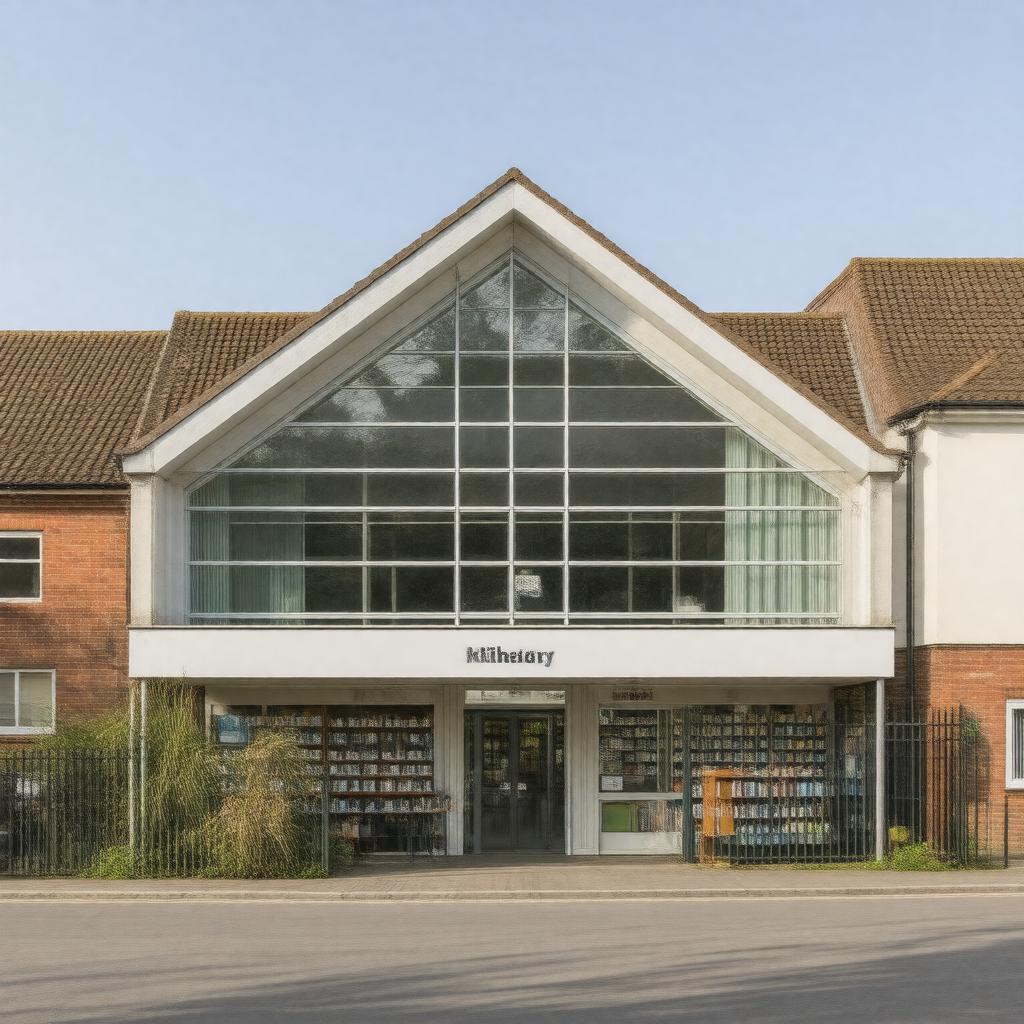 AI-created image of Hythe Library