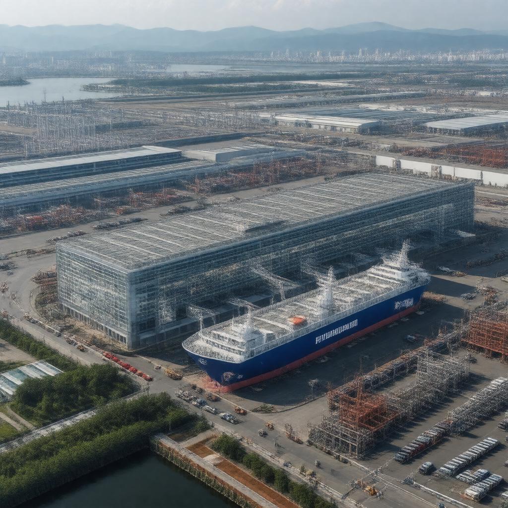 AI-created image of Hyundai Heavy Industries