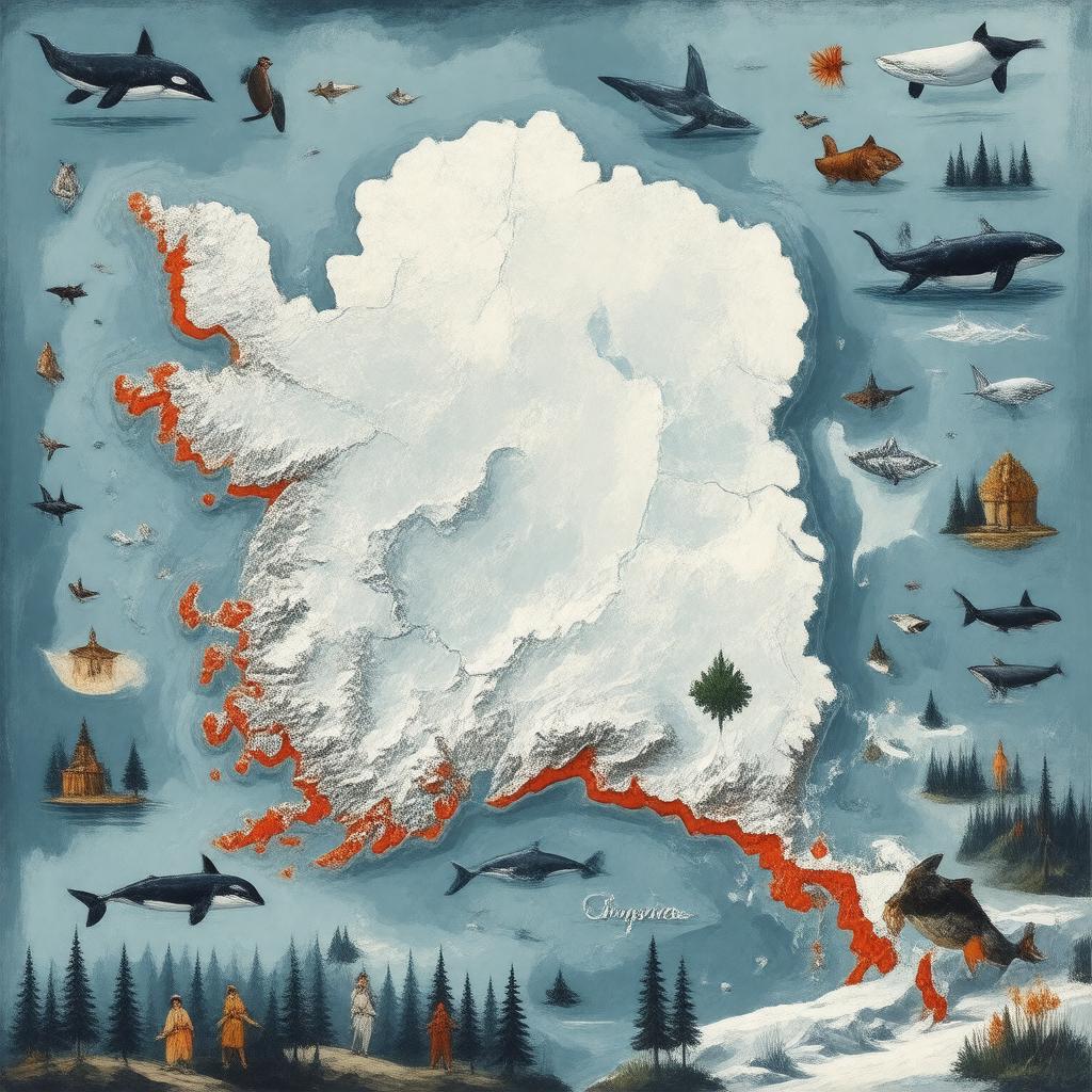 AI-created image of Iñupiaq