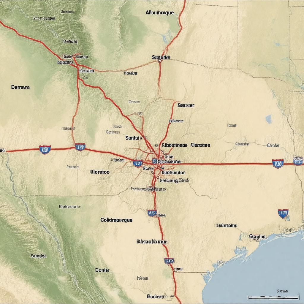 Click to view larger image AI-created image of I-25