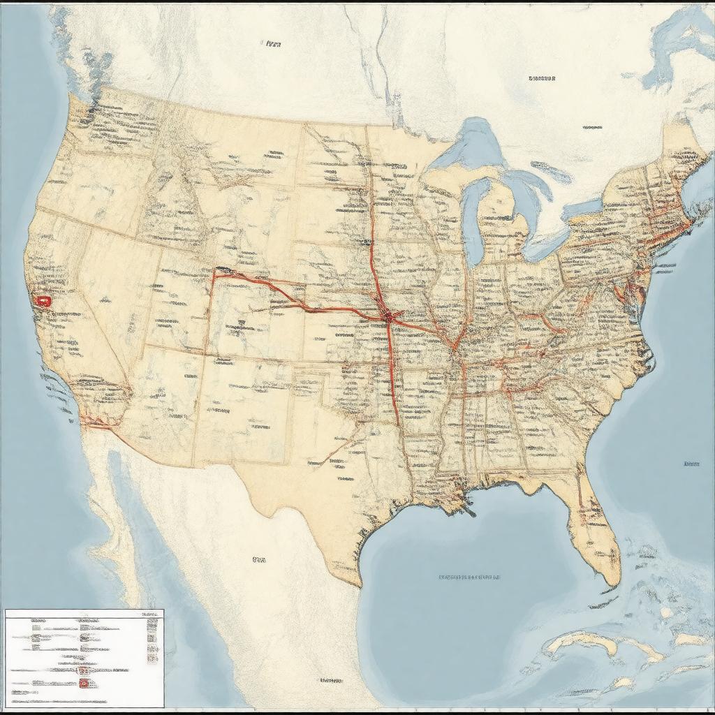 AI-created image of I-40