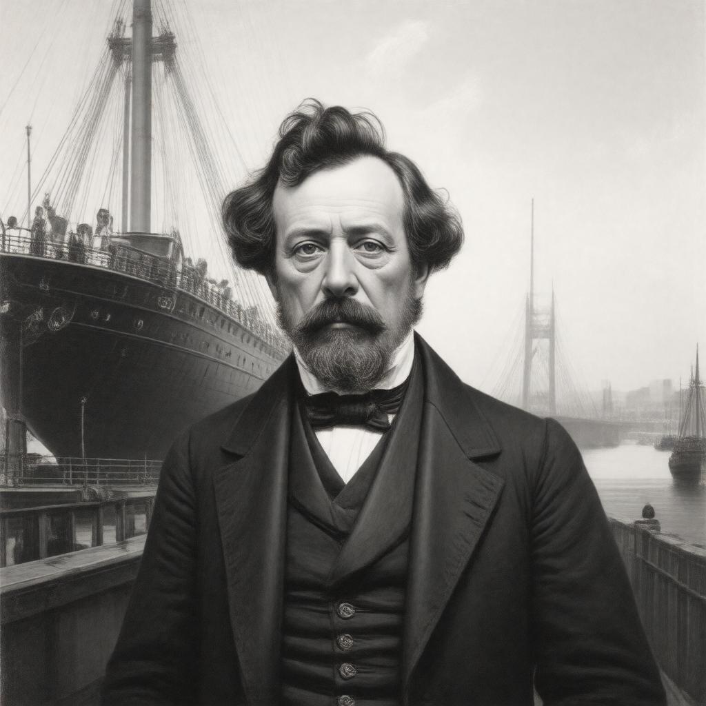 AI-created image of I.K. Brunel