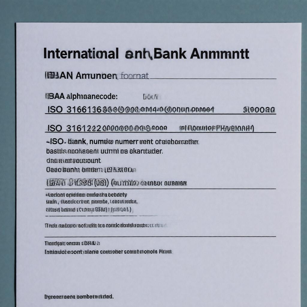 AI-created image of IBAN