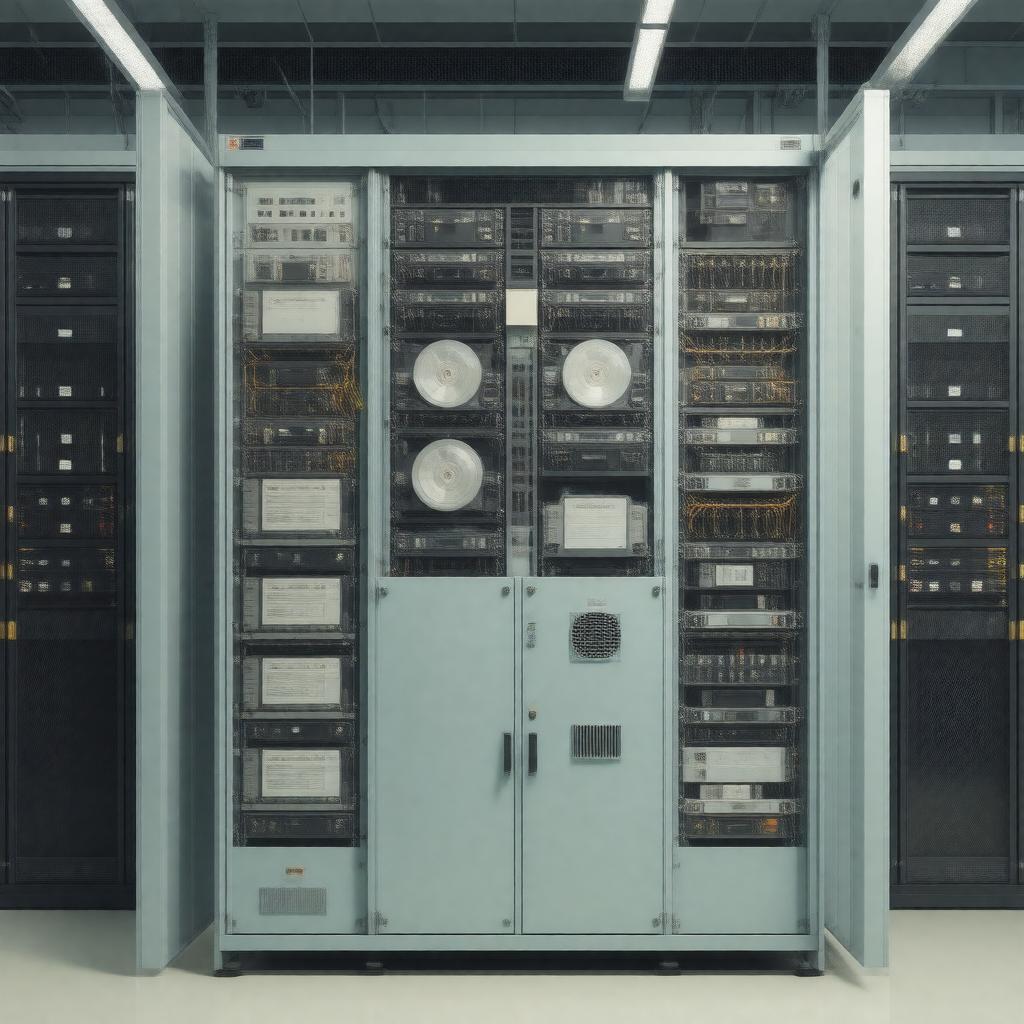 AI-created image of IBM 7090 Data Processing System