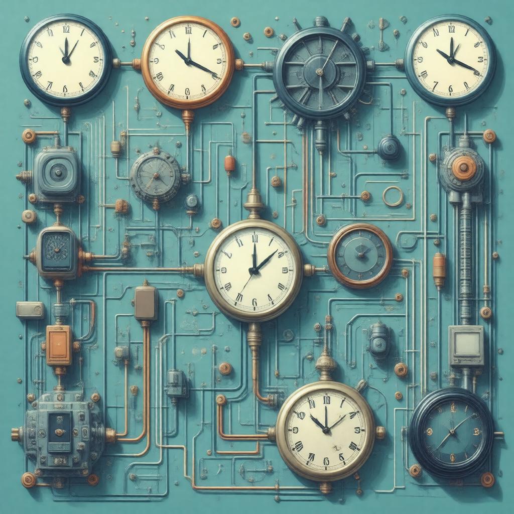 Click to view larger image AI-created image of IEEE 1588 (Precision Time Protocol)
