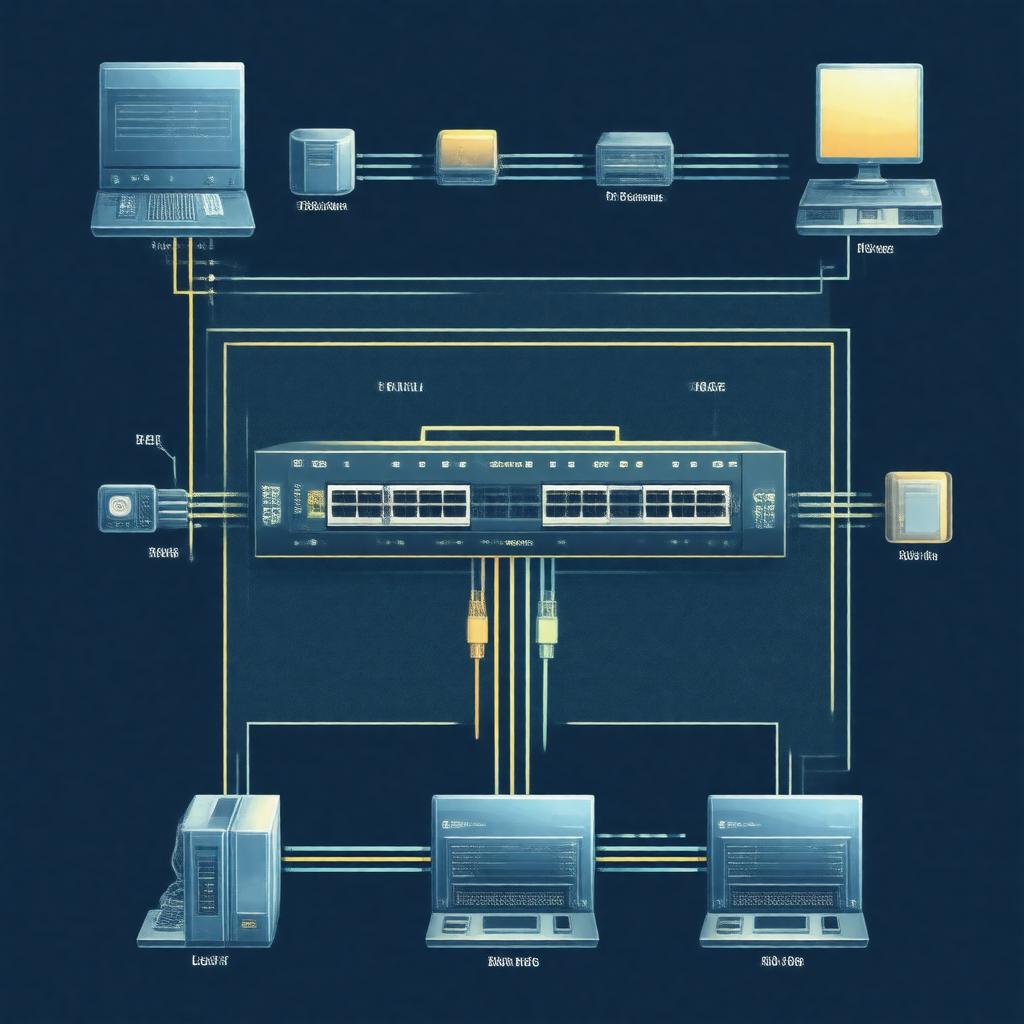 AI-created image of IEEE 802.12