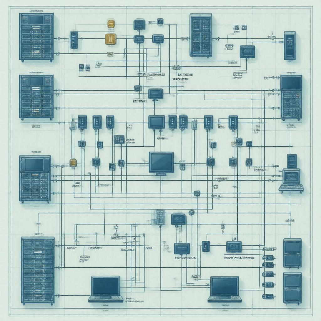 AI-created image of IEEE 802.1Qca