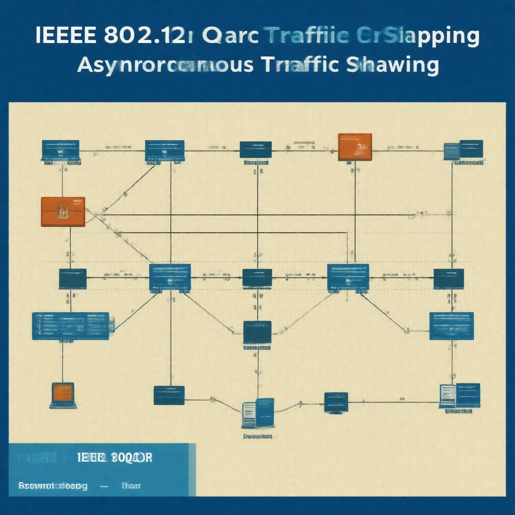 AI-created image of IEEE 802.1Qcr