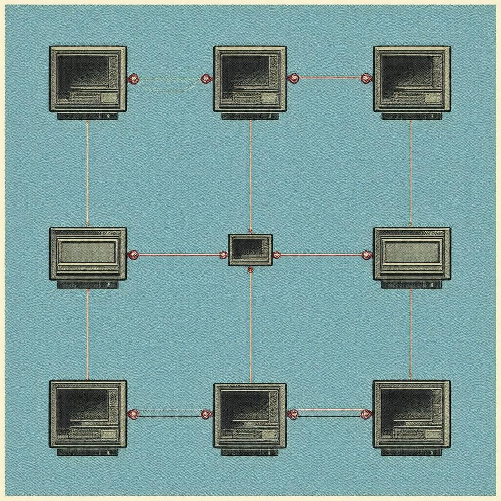 AI-created image of IEEE 802.9