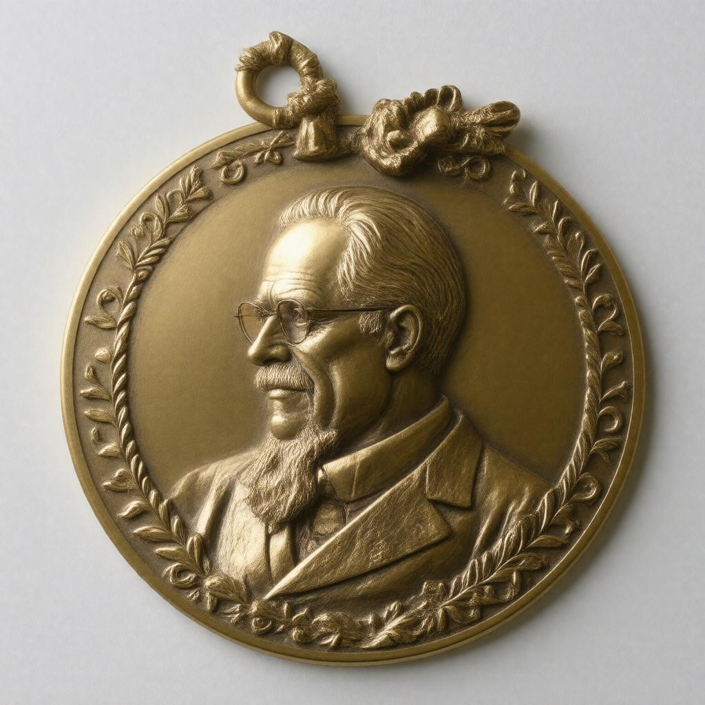AI-created image of IEEE Founders Medal