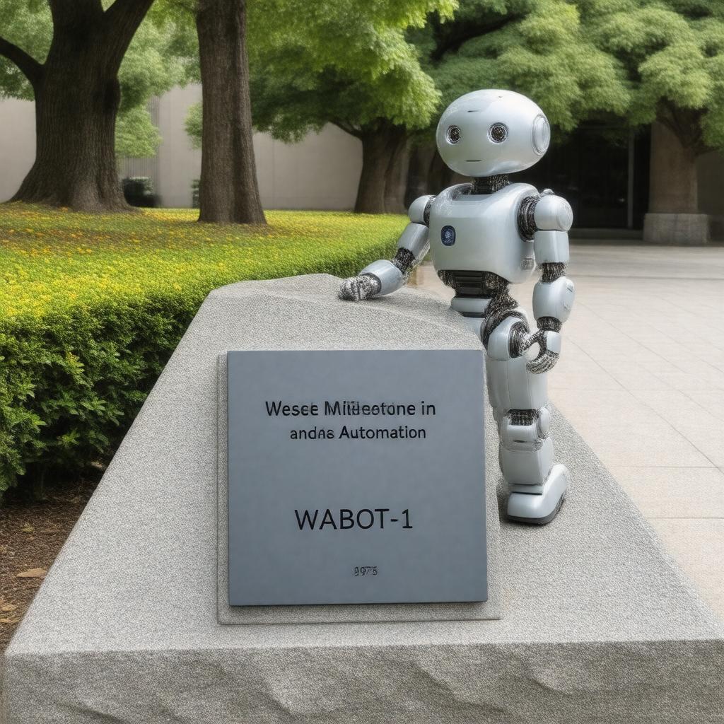 Click to view larger image AI-created image of IEEE Milestone in Robotics and Automation