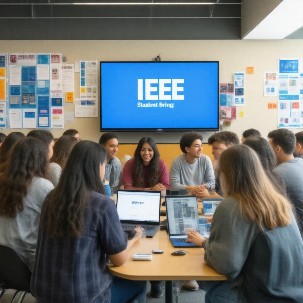 Click to view larger image AI-created image of IEEE Student Branches