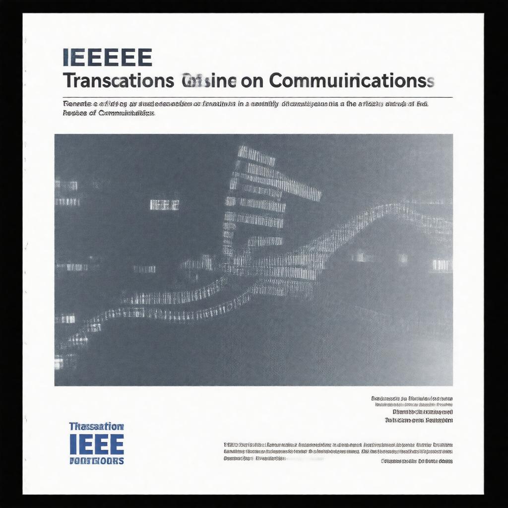AI-created image of IEEE Transactions on Communications