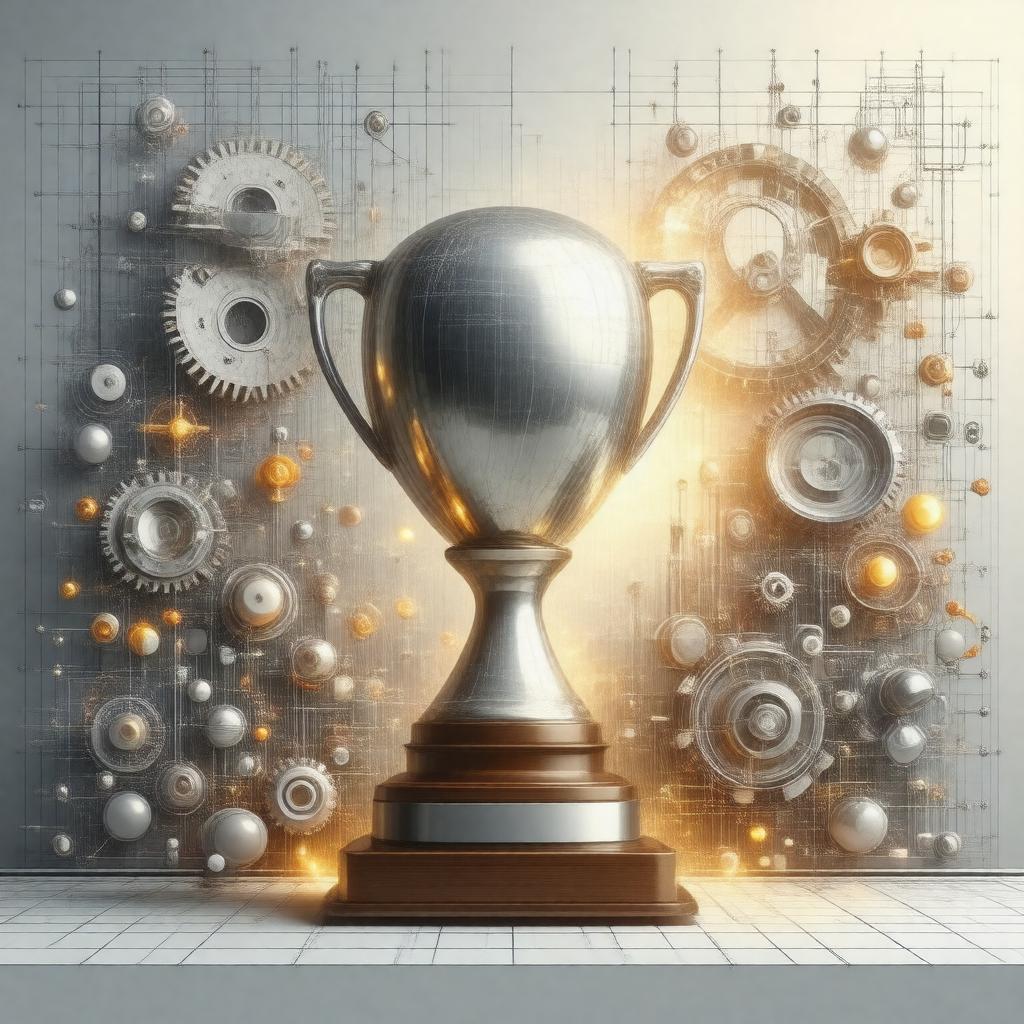 Click to view larger image AI-created image of IEEE Young Professionals Award