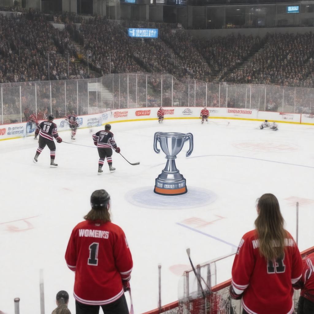 AI-created image of IIHF Women's World Championship