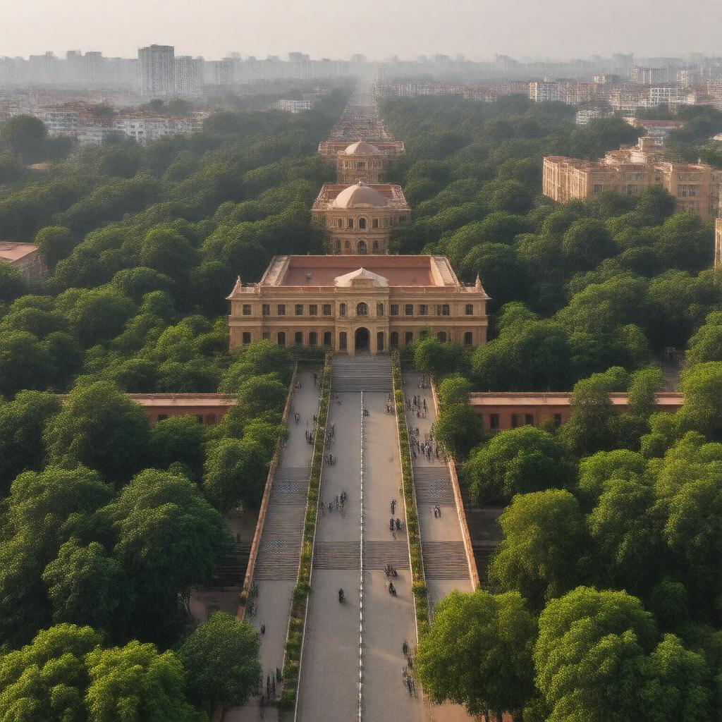 AI-created image of IIT Delhi