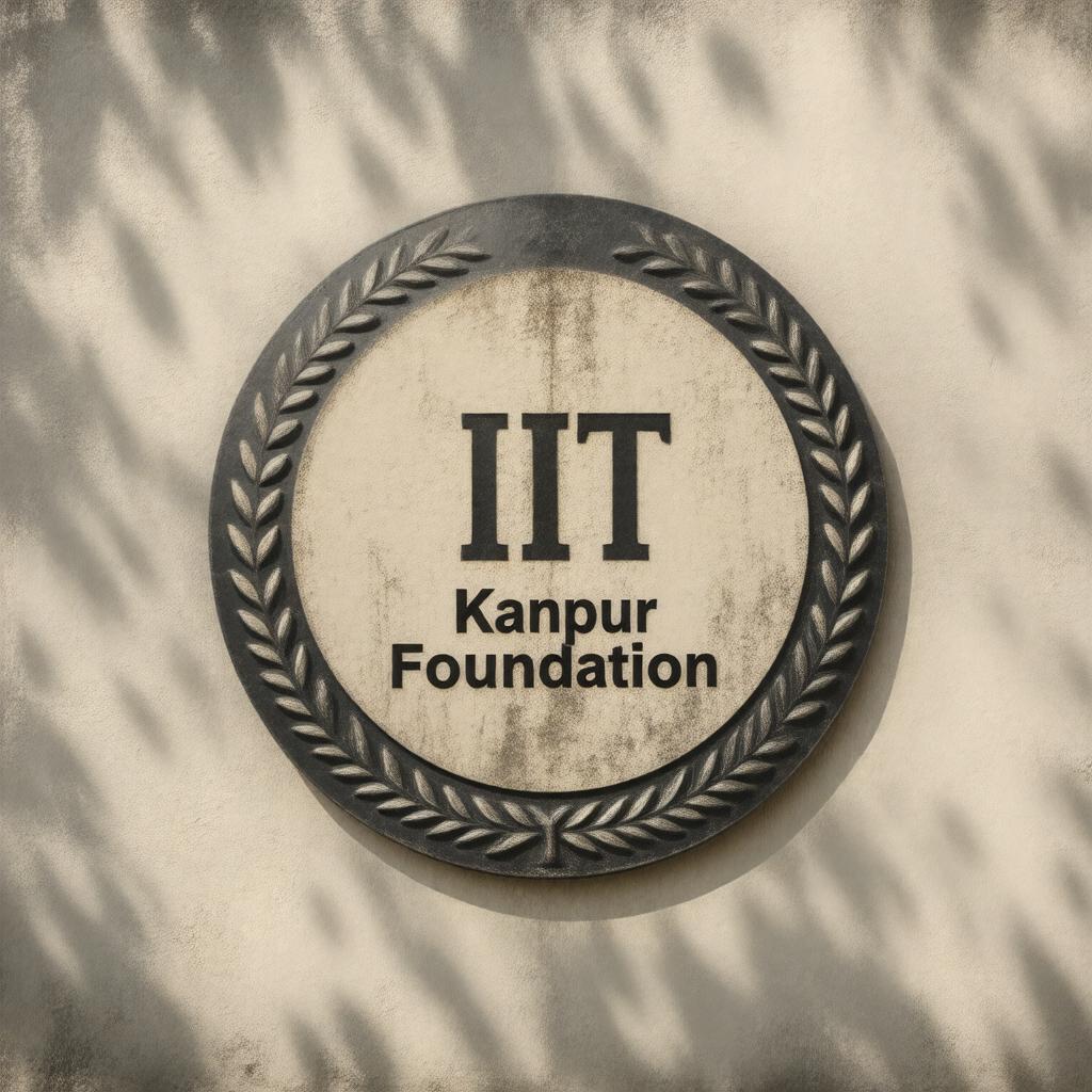Click to view larger image AI-created image of IIT Kanpur Foundation