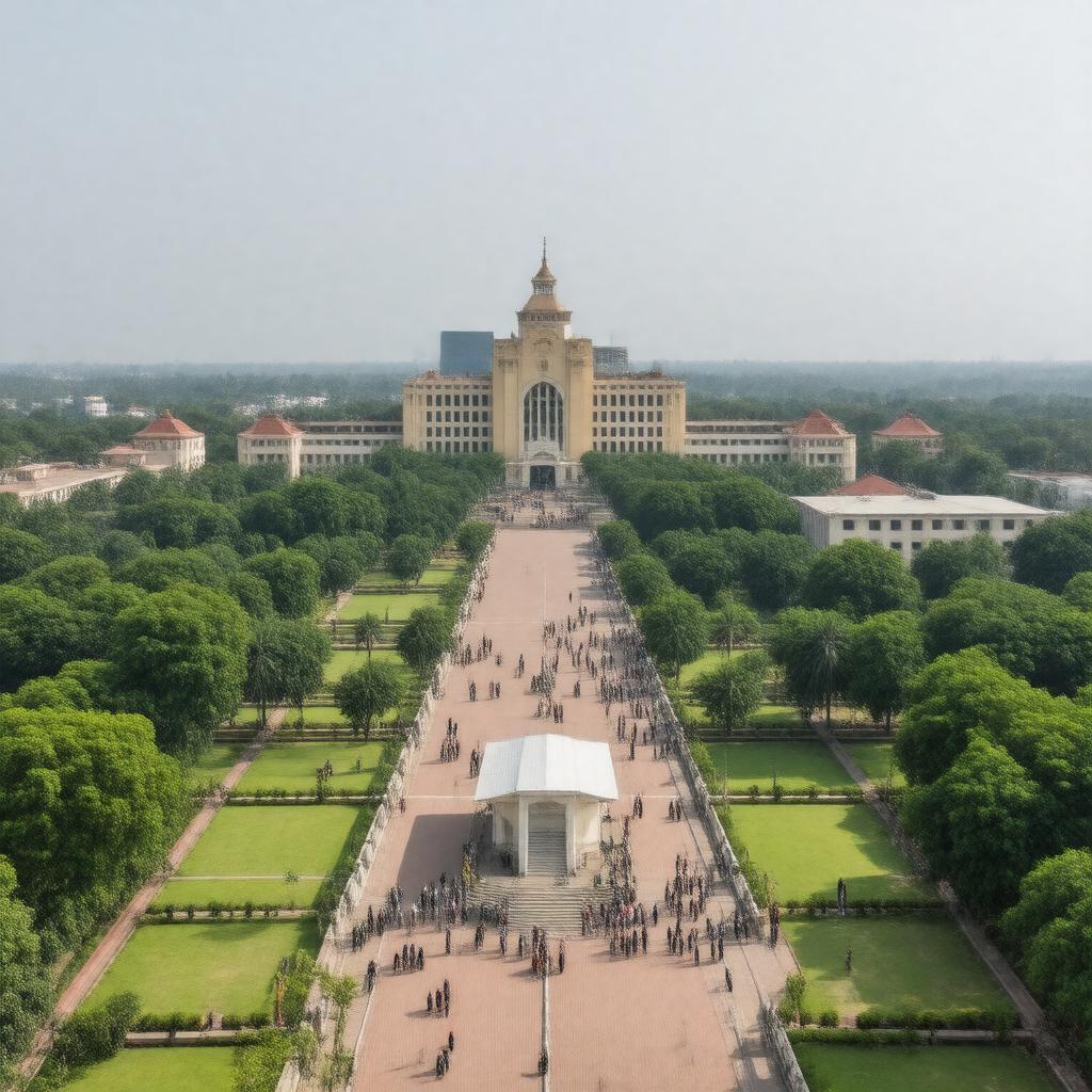 AI-created image of IIT Kanpur
