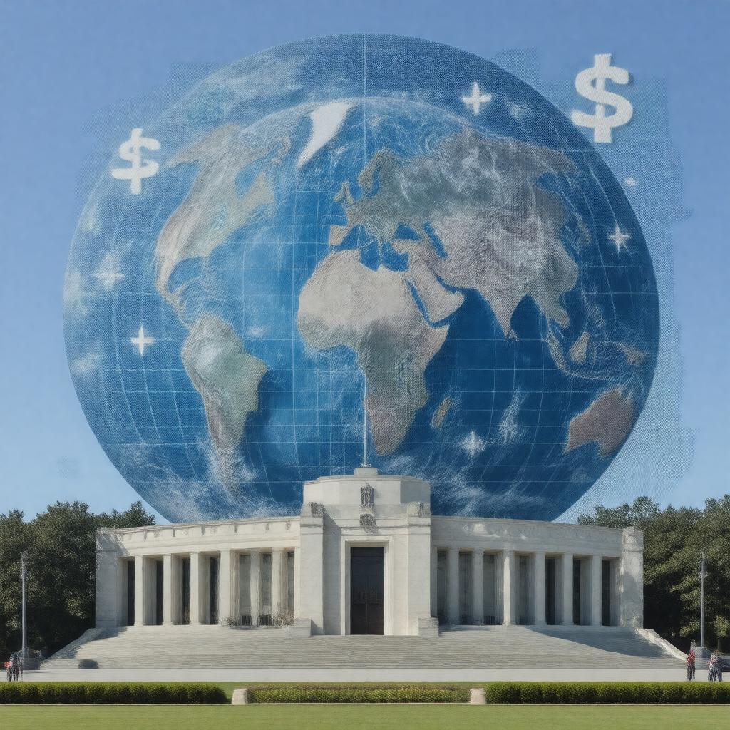 AI-created image of IMF