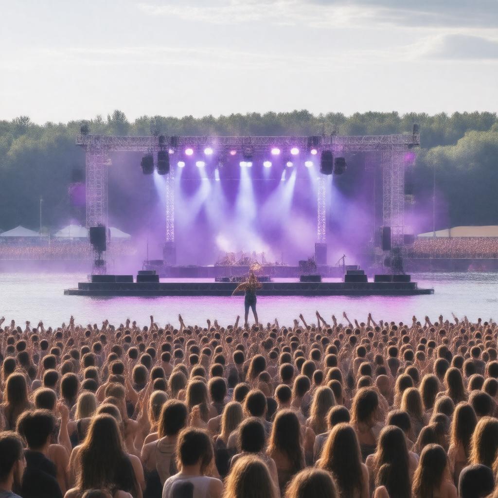 AI-created image of INmusic Festival