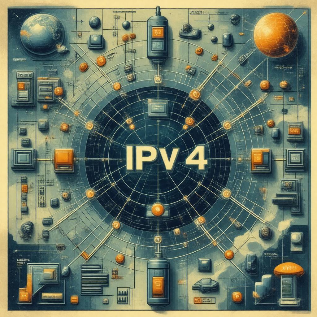 AI-created image of IPv4