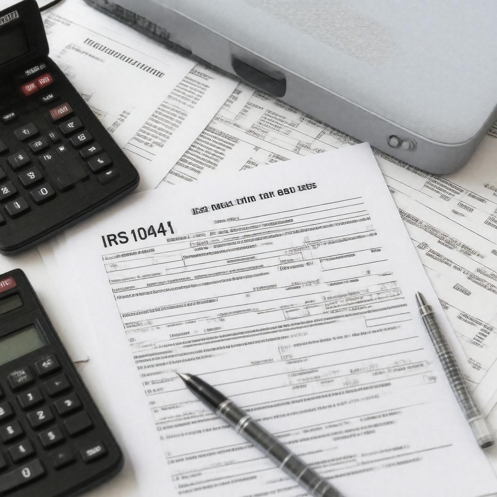 AI-created image of IRS Form 1041