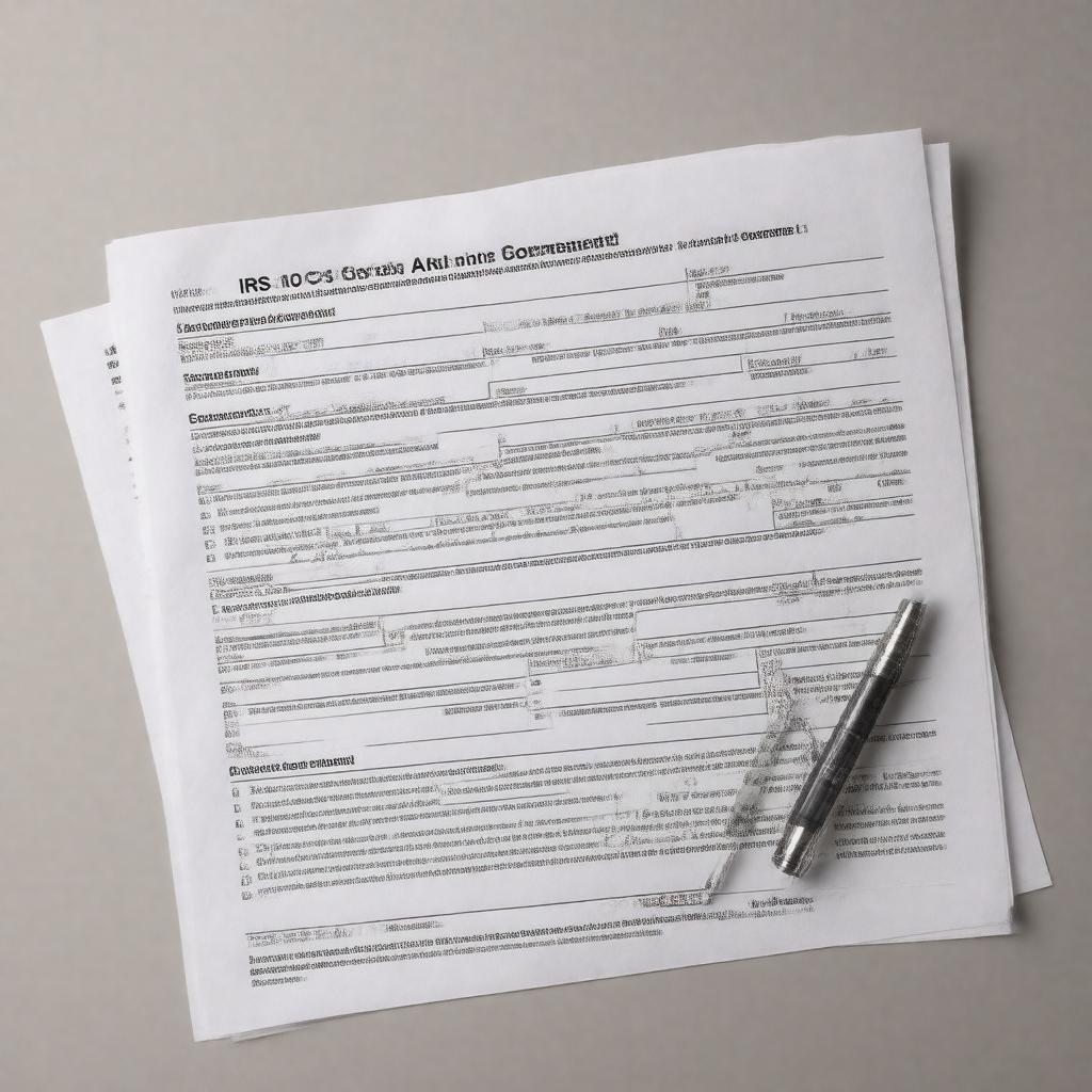 AI-created image of IRS Form 1095-C