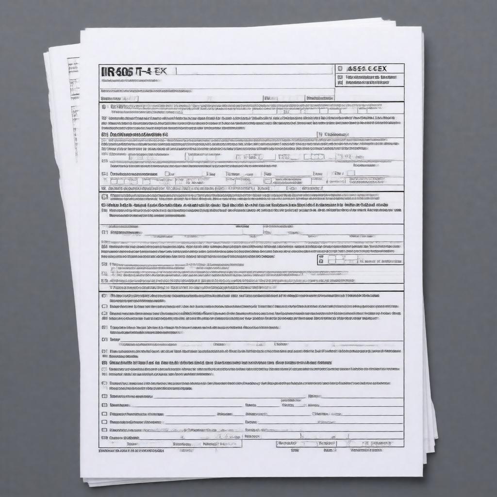 Click to view larger image AI-created image of IRS Form 4506-T-EX-EX-EX