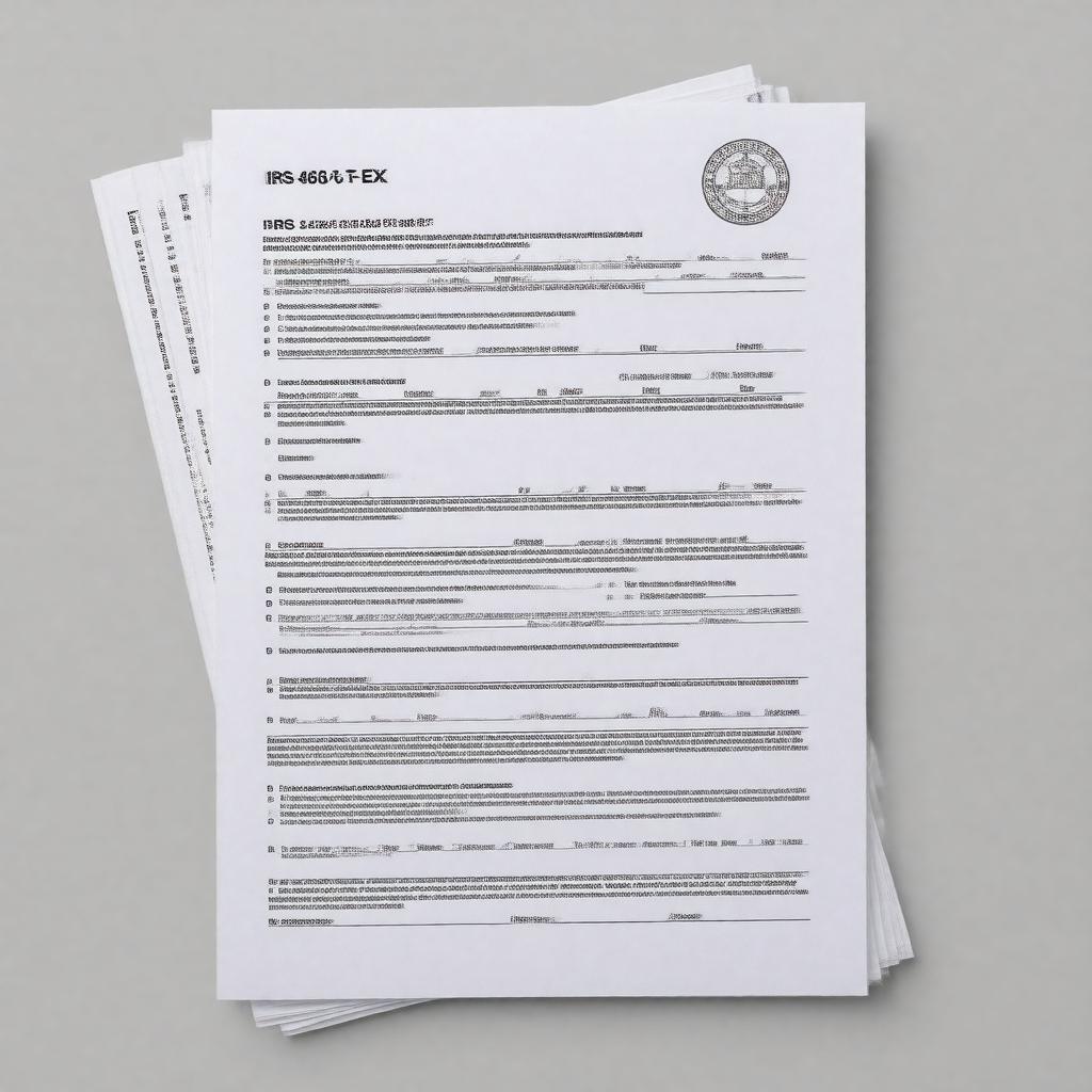 AI-created image of IRS Form 4506-T-EX-EX