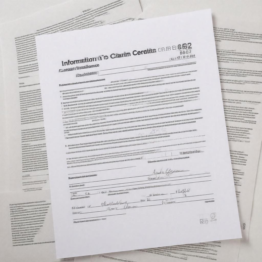AI-created image of IRS Form 8862