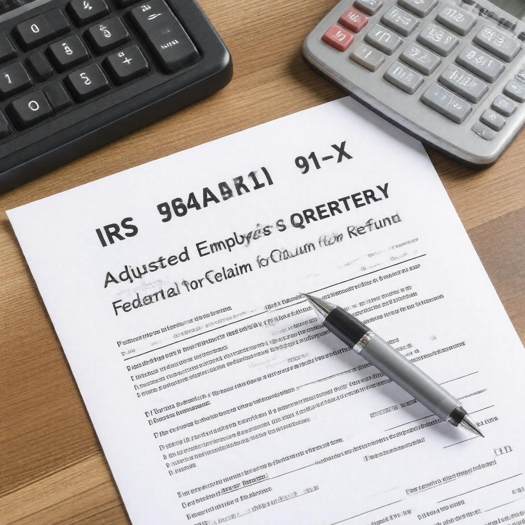 AI-created image of IRS Form 941-X