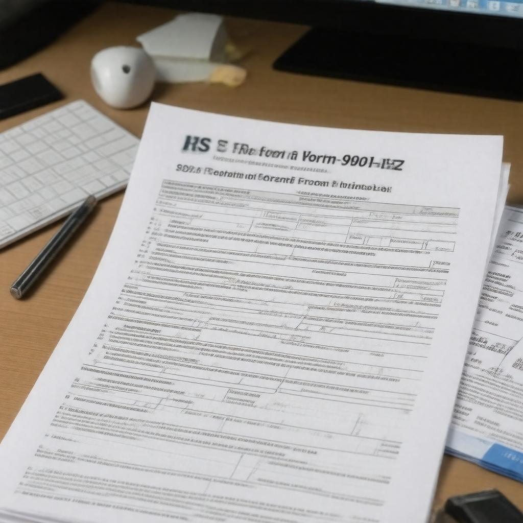 Click to view larger image AI-created image of IRS Form 990-EZ