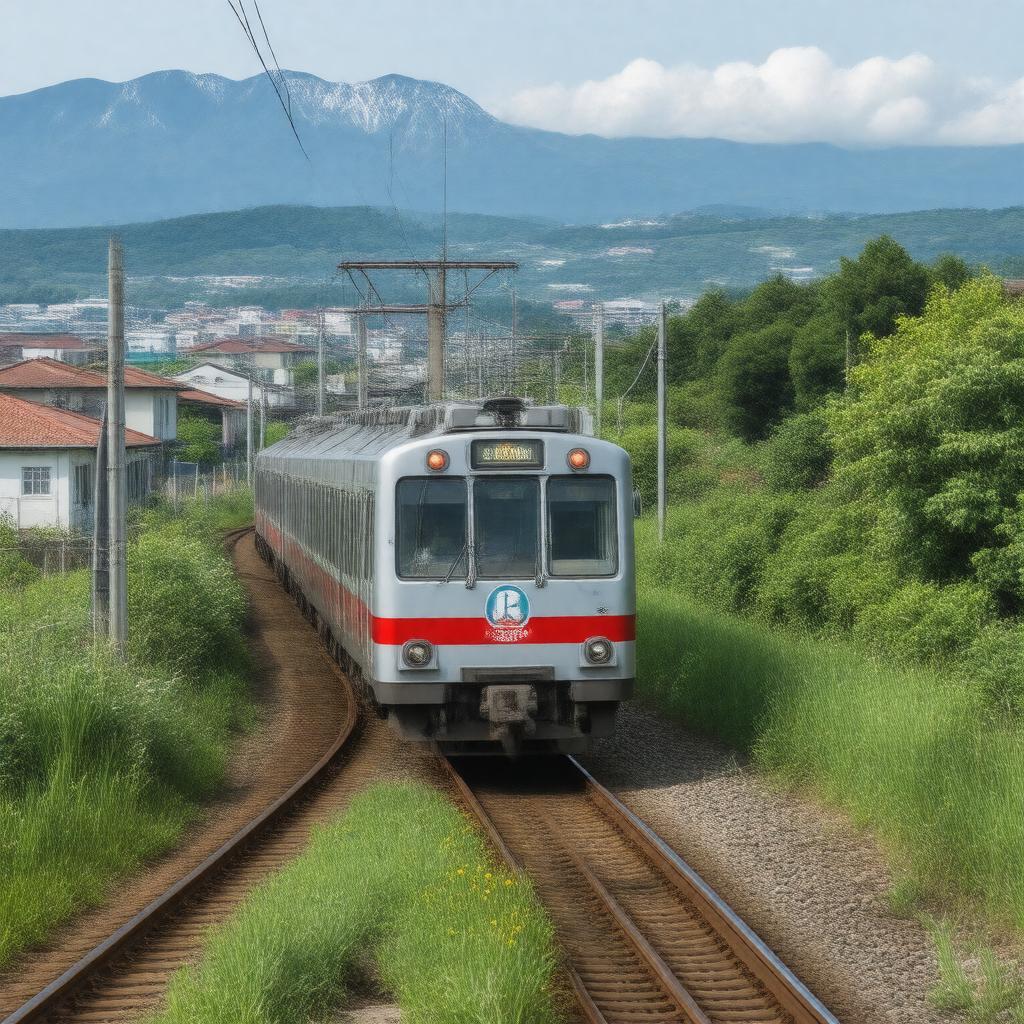 AI-created image of IR Ishikawa Railway