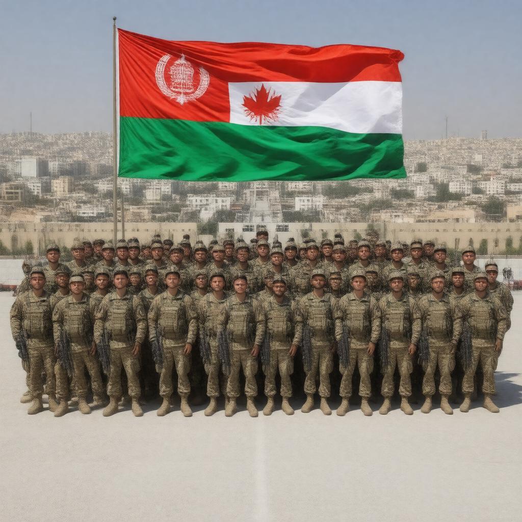 AI-created image of ISAF (Afghanistan)