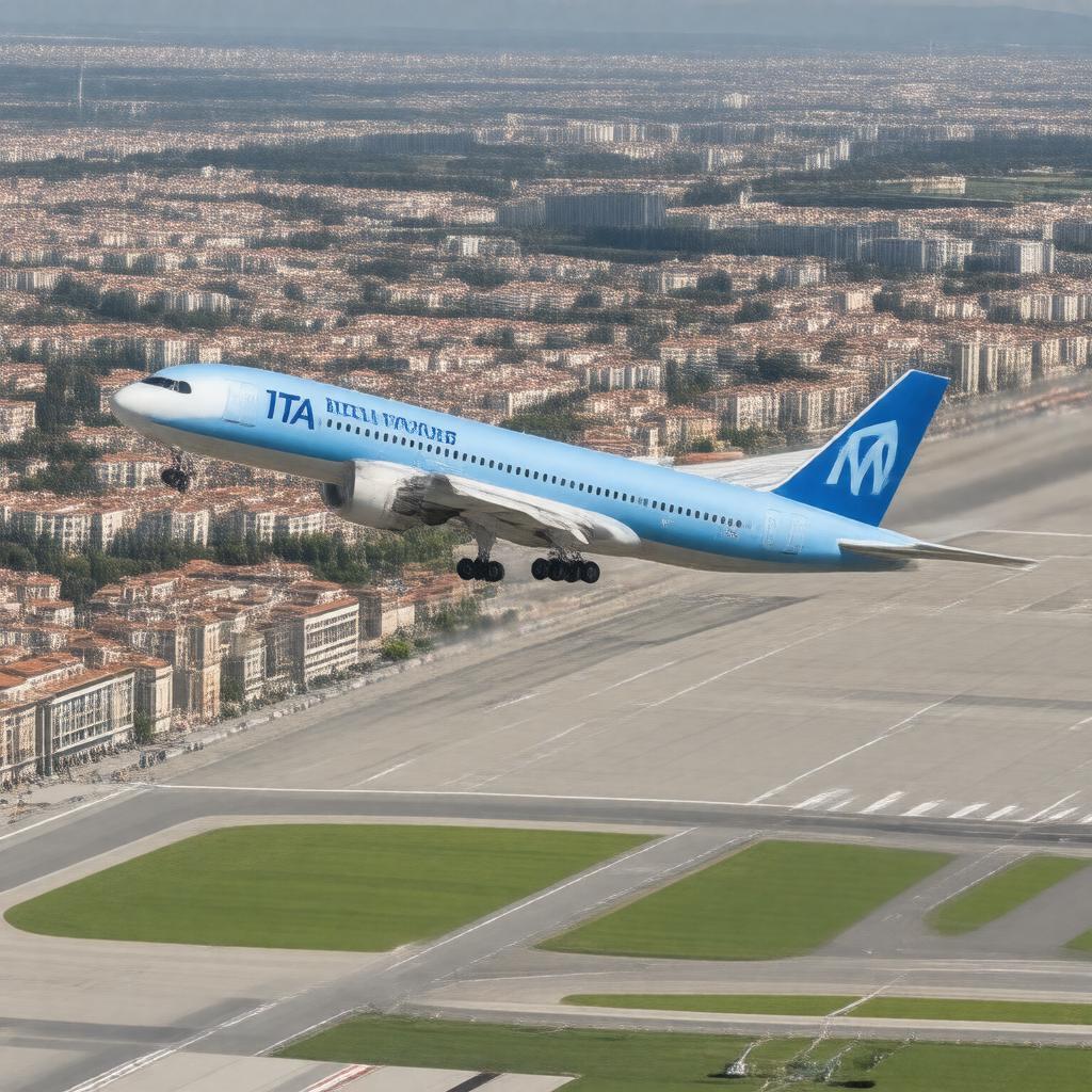 AI-created image of ITA Airways