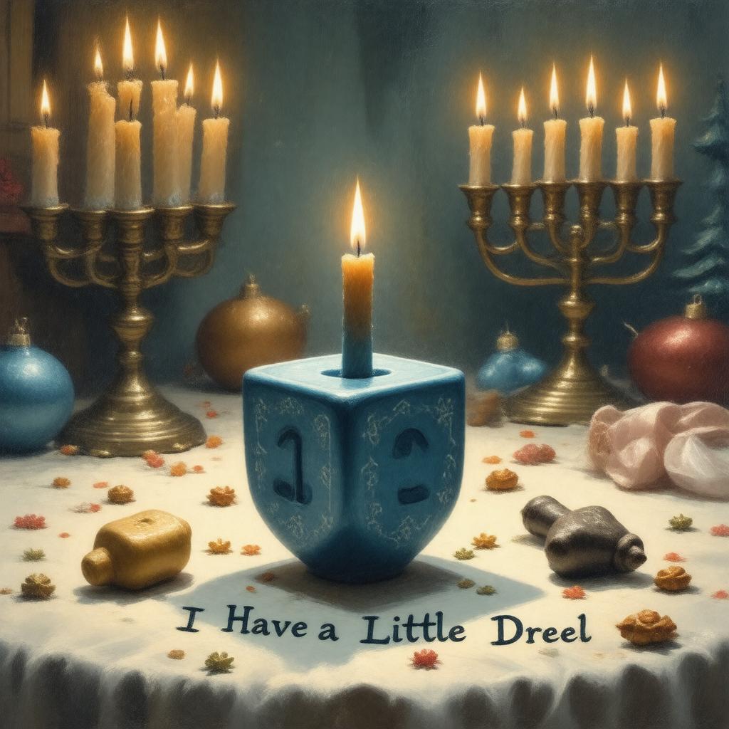 AI-created image of I Have a Little Dreidel