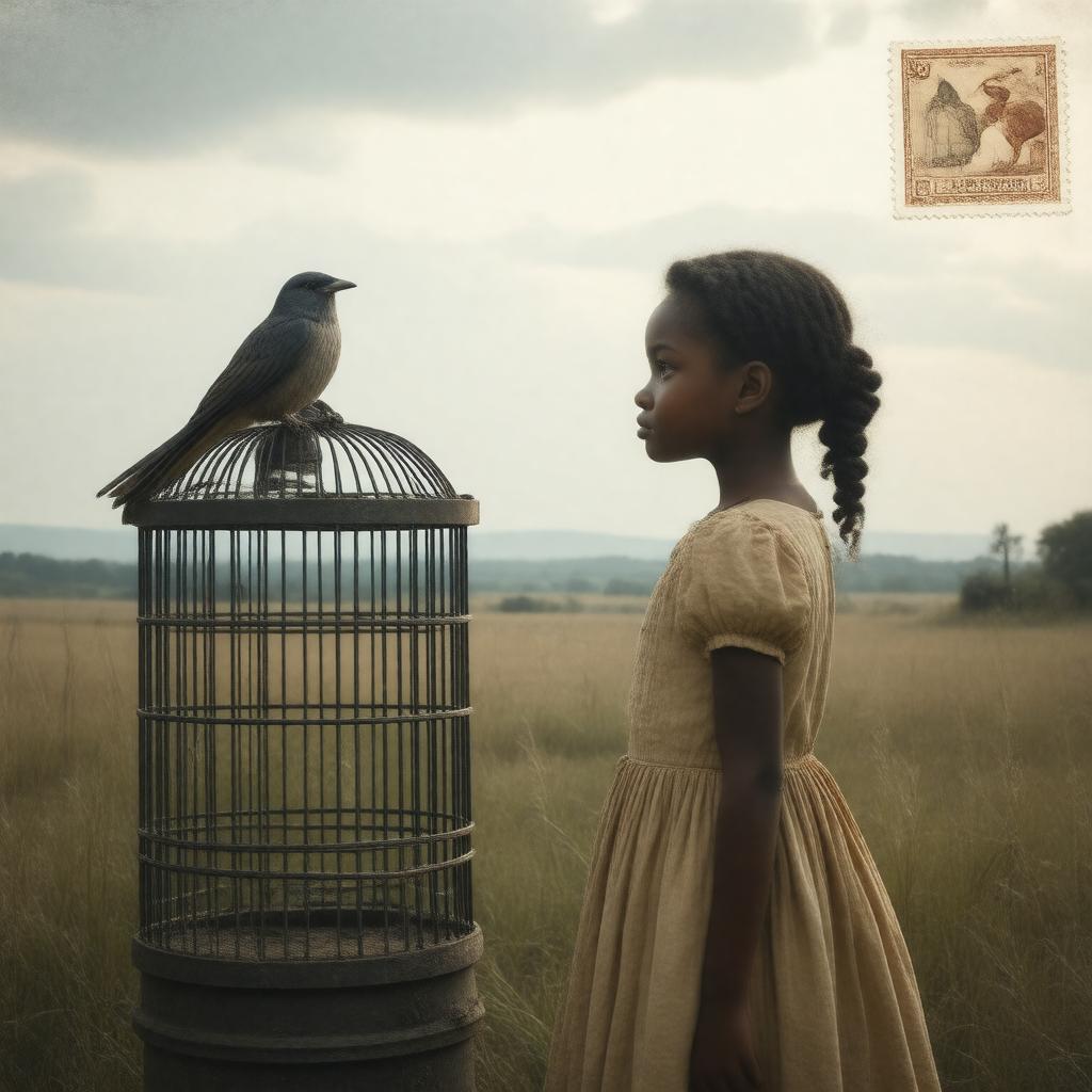 Click to view larger image AI-created image of I Know Why the Caged Bird Sings